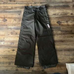 Burton Girls Gray Snowboard Ski Pants Size Youth Large Winter Outdoor